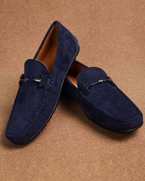 Men Square Toe Slip On Shoes