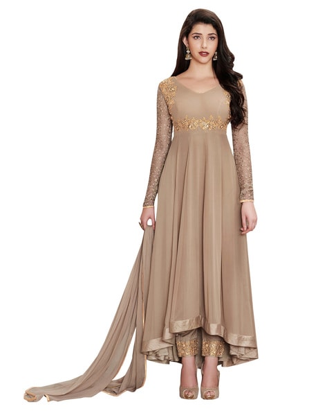 Women Embellished 3-Piece Dress Material Price in India
