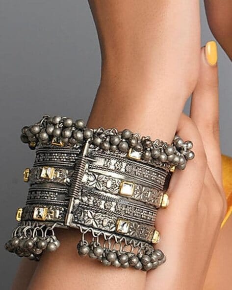 Lightweight Bracelet Silver | Elegant and Comfortable Silver Bracelets –  NEMICHAND JEWELS