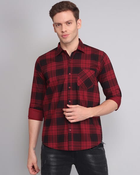 Checks Regular Fit Shirt