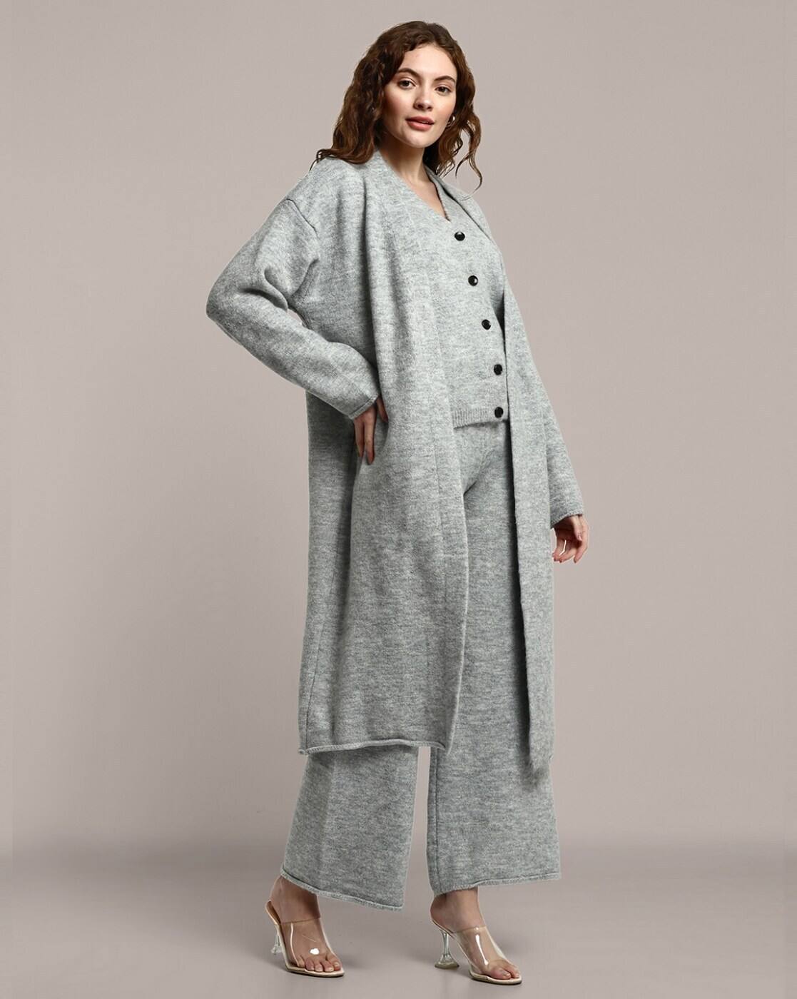 Buy IKI CHIC Women Woolen Cardigan with Co Online | Ajio.com