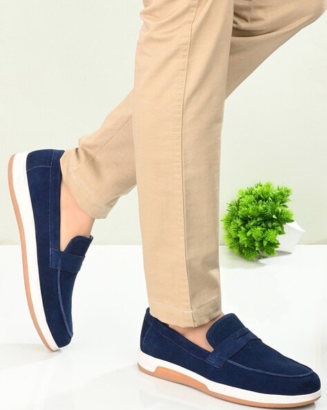 Ajio loafers clearance mens