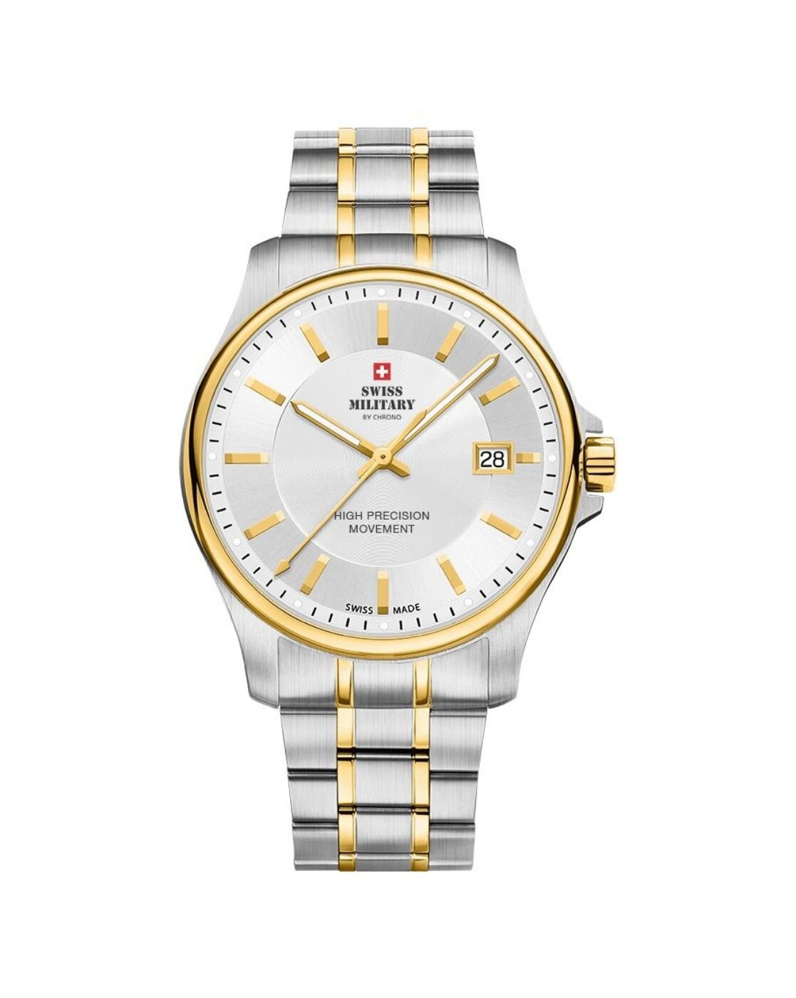 Swiss military best sale gold watch