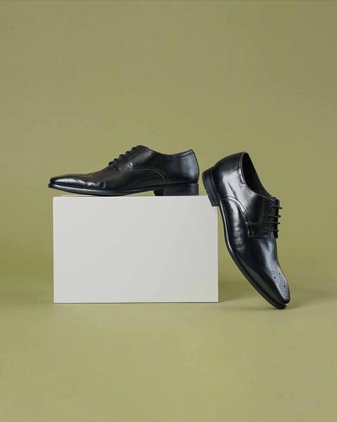 Ruosh Men Genuine Leather Derbys