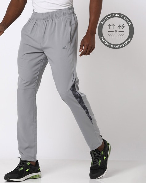 Men Tapered Pants Side Full Button Athlete Sports Gym Basketball Trousers  Casual | eBay