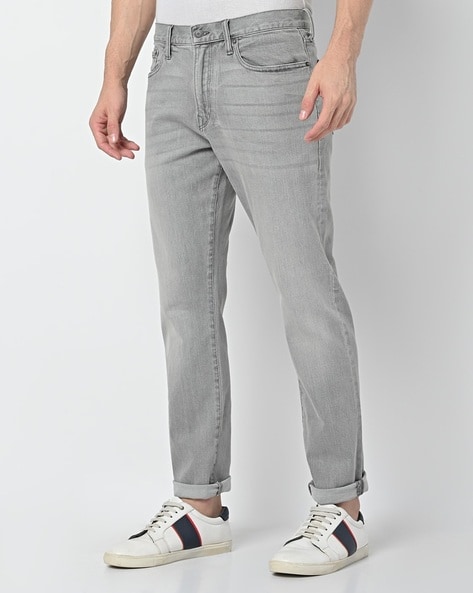 HIGHLANDER Slim Men Grey Jeans - Buy BLACK HIGHLANDER Slim Men Grey Jeans  Online at Best Prices in India | Flipkart.com