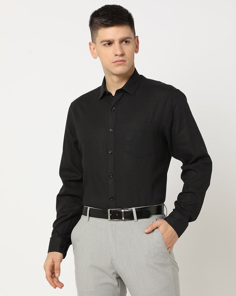 John Players Men Slim Fit Shirt