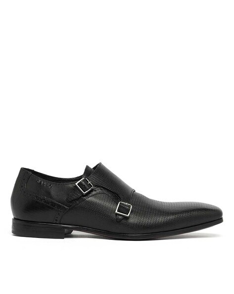 Ruosh double sales monk shoes