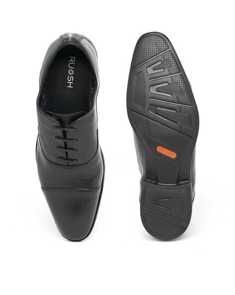 Ruosh black sale shoes