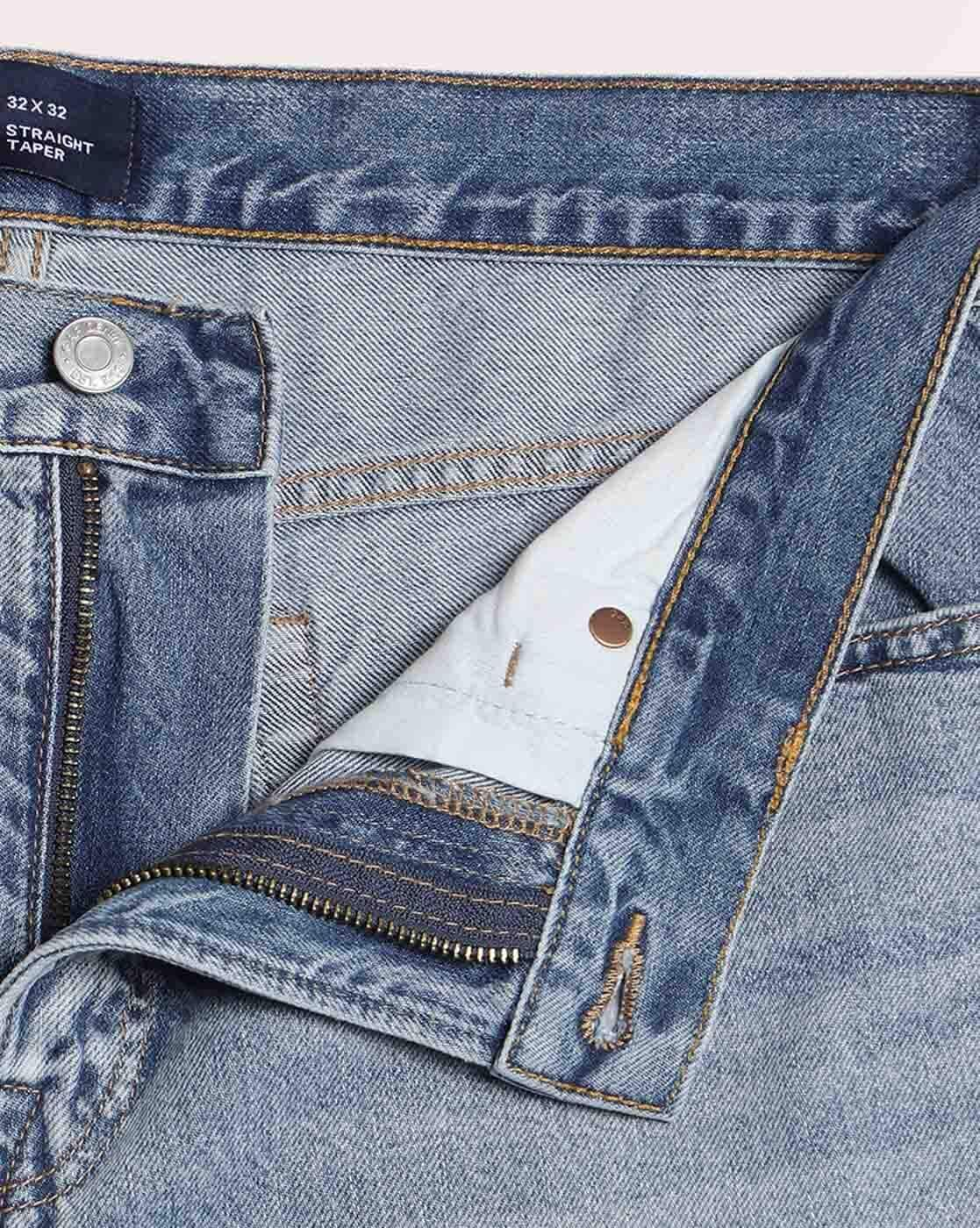 Straight Taper GapFlex Jeans with Washwell by Gap Online, THE ICONIC