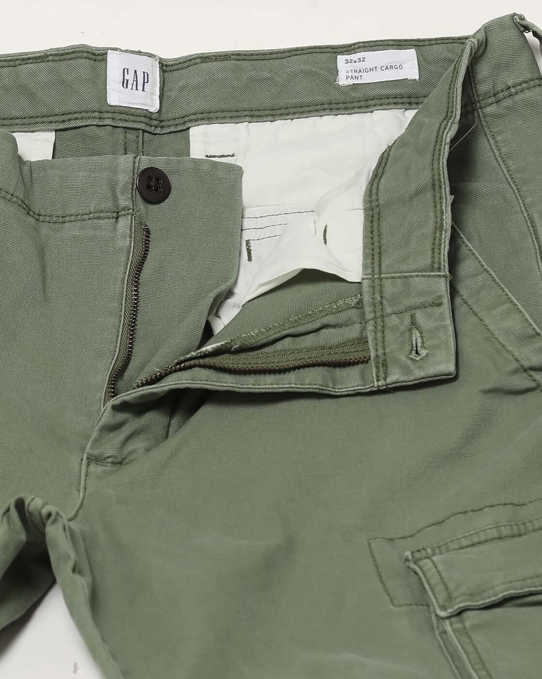 Gap Pants Mens Size 30x29 Navy Straight Fit Khakis Cotton Stretch Chino  Trousers | eBay