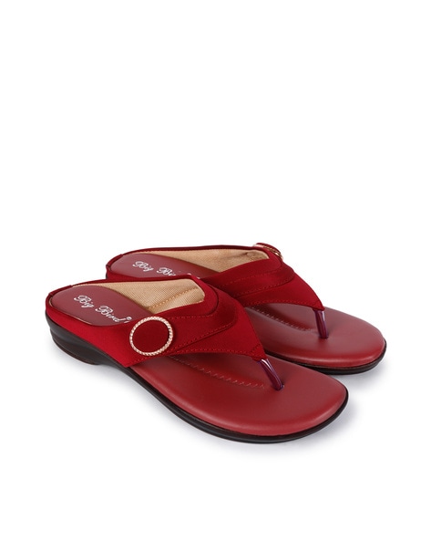 Buy Brown Flat Sandals for Women by Mochi Online | Ajio.com