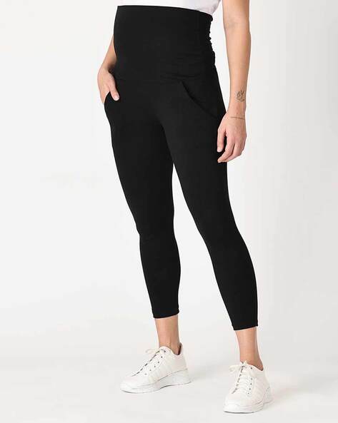 Buy Multicoloured Leggings & Trackpants for Women by THE MOM STORE