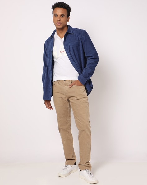 Slim Fit Corduroy Jeans