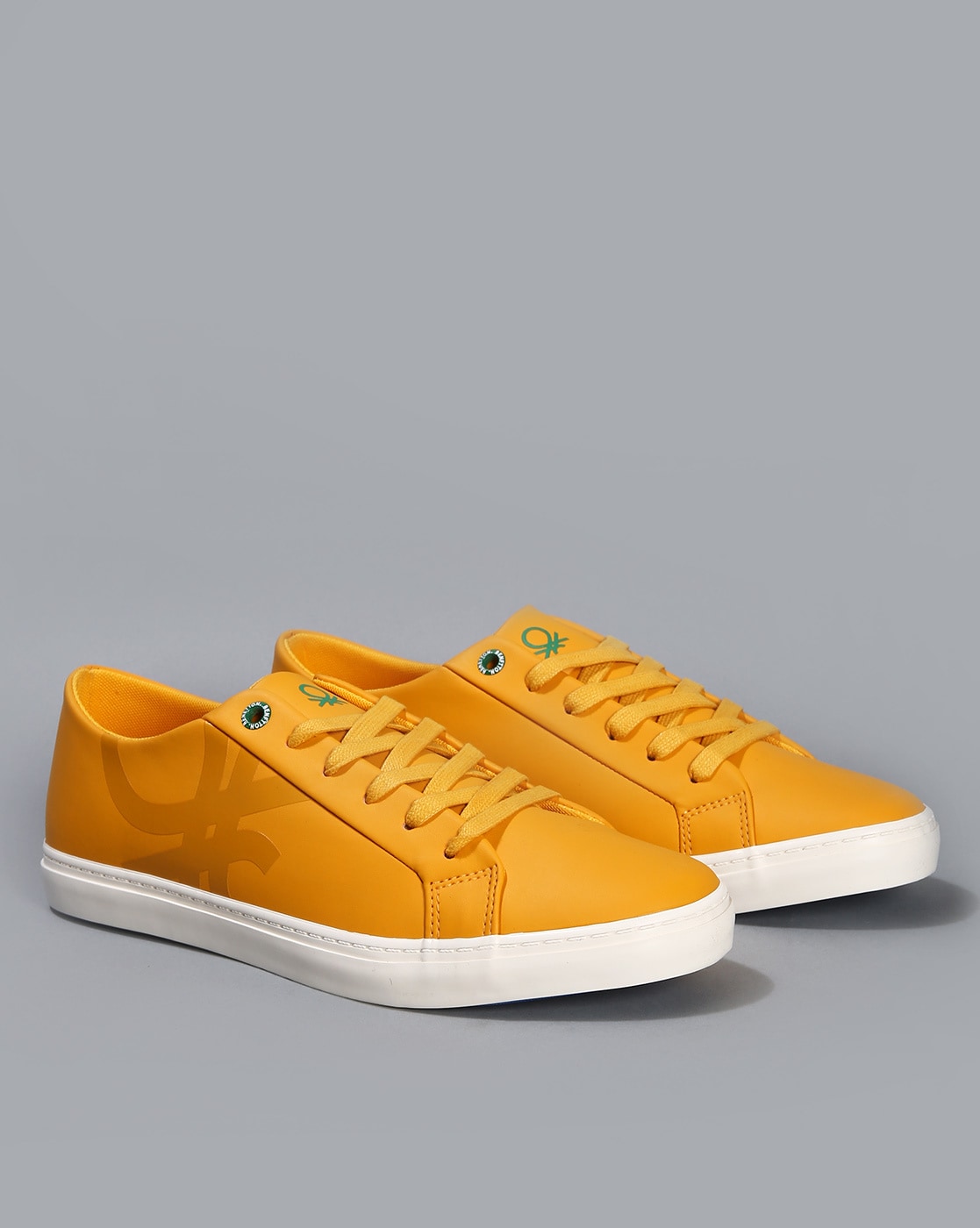 United colors of hot sale benetton yellow shoes