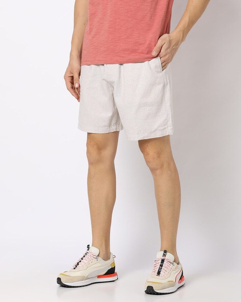 gap linen shorts