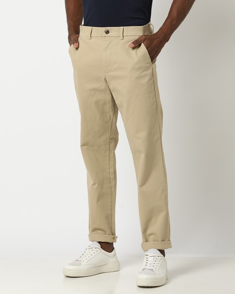 GAP Regular Fit Men Khaki Trousers - Buy GAP Regular Fit Men Khaki Trousers  Online at Best Prices in India