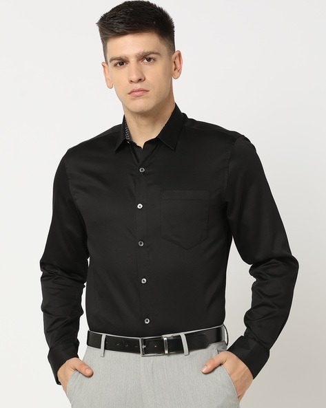 Men Slim Fit Shirt