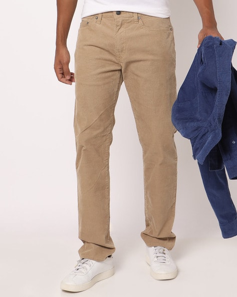 Washed five pocket trouser | Pants | Men's | Ferragamo US