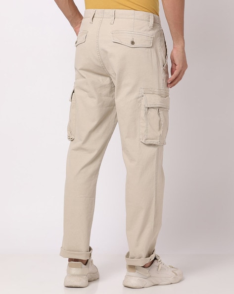 Buy Tistabene Green Gap Twill Cotton Cargo Pants (38) at Amazon.in