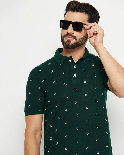 Graphic Regular Fit Polo T-shirt