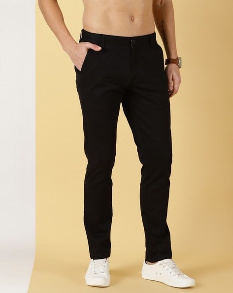 Buy Beige Trousers & Pants for Men by John Pride Online | Ajio.com