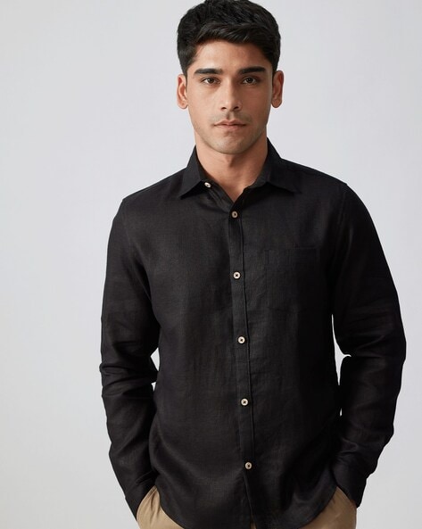 Buy Black Coffee Shirts for Men by Creatures of Habit Online