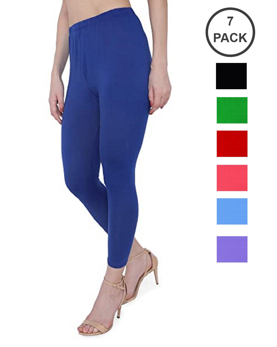 Buy Multicoloured Leggings for Women by GROVASU Online