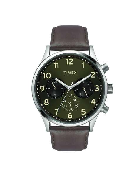 Buy Timex Men Green Analog Dial Watch- TW2V96400X6 online