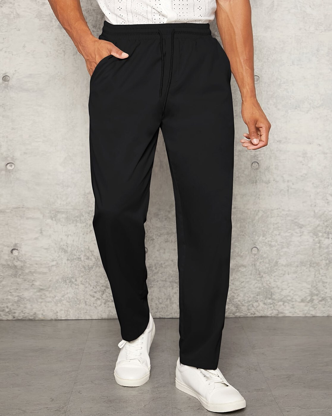 Buy Black Track Pants for Men by Paralians Online