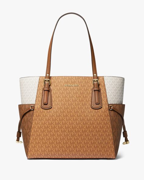 Michael michael kors store voyager crossgrain leather tote