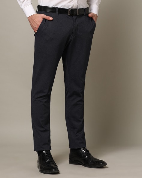 Buy Arrow Windowpane Check Hudson Tailored Fit Formal Trousers - NNNOW.com