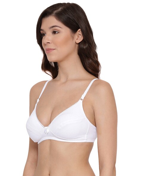 Pack of 2 Combed Cotton Seamless Moulded Encircled Bra