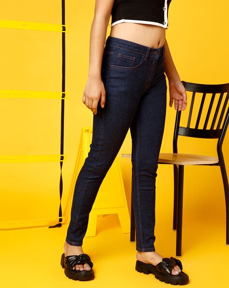 Buy Blue Jeans & Jeggings for Girls by TALES & STORIES Online