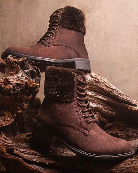 Inc top cognac boots