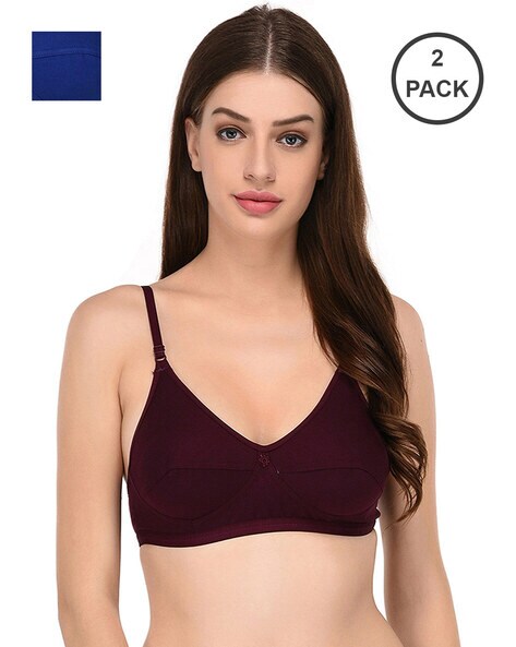 Women Pack of 2 Non-Wired T-Shirt Bras