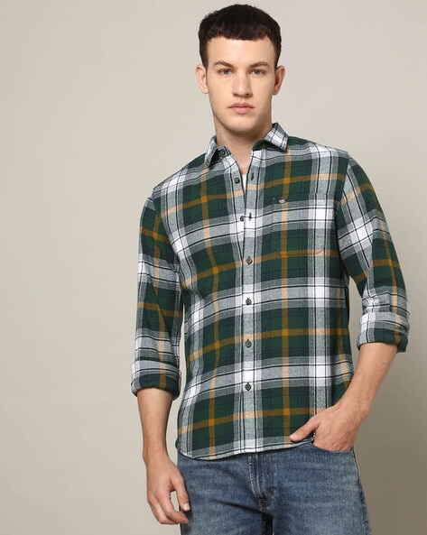 Buy Green Shirts for Men by The Indian Garage Co Online