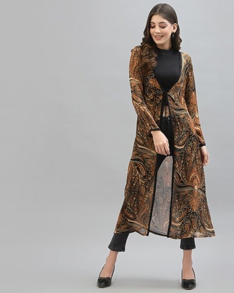 Buy Nimble Black Long Shrug with Full Sleeves Online at Best Prices in  India - JioMart.
