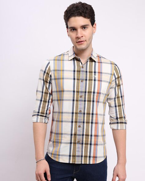 Lee Checked Slim Fit Shirt