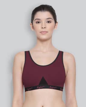 Combed Cotton Sweat Absorbent Stretchable Sports Bra-image-40
