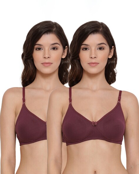 Buy Maroon Bras for Women by BODYCARE Online