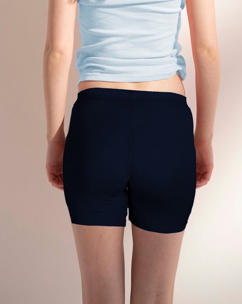 Women Pack of 2 Stretchable Cycling Shorts