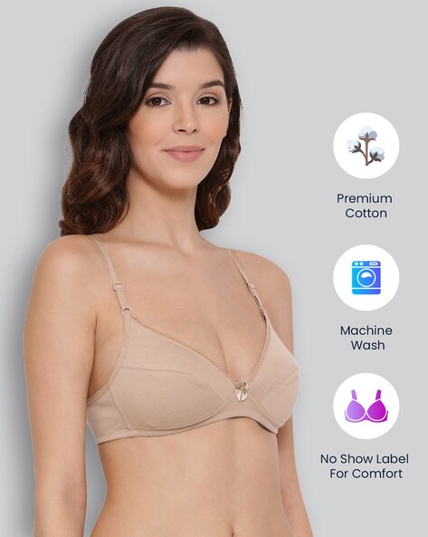 Combed Cotton Rich Full Coverage Spacer Bra