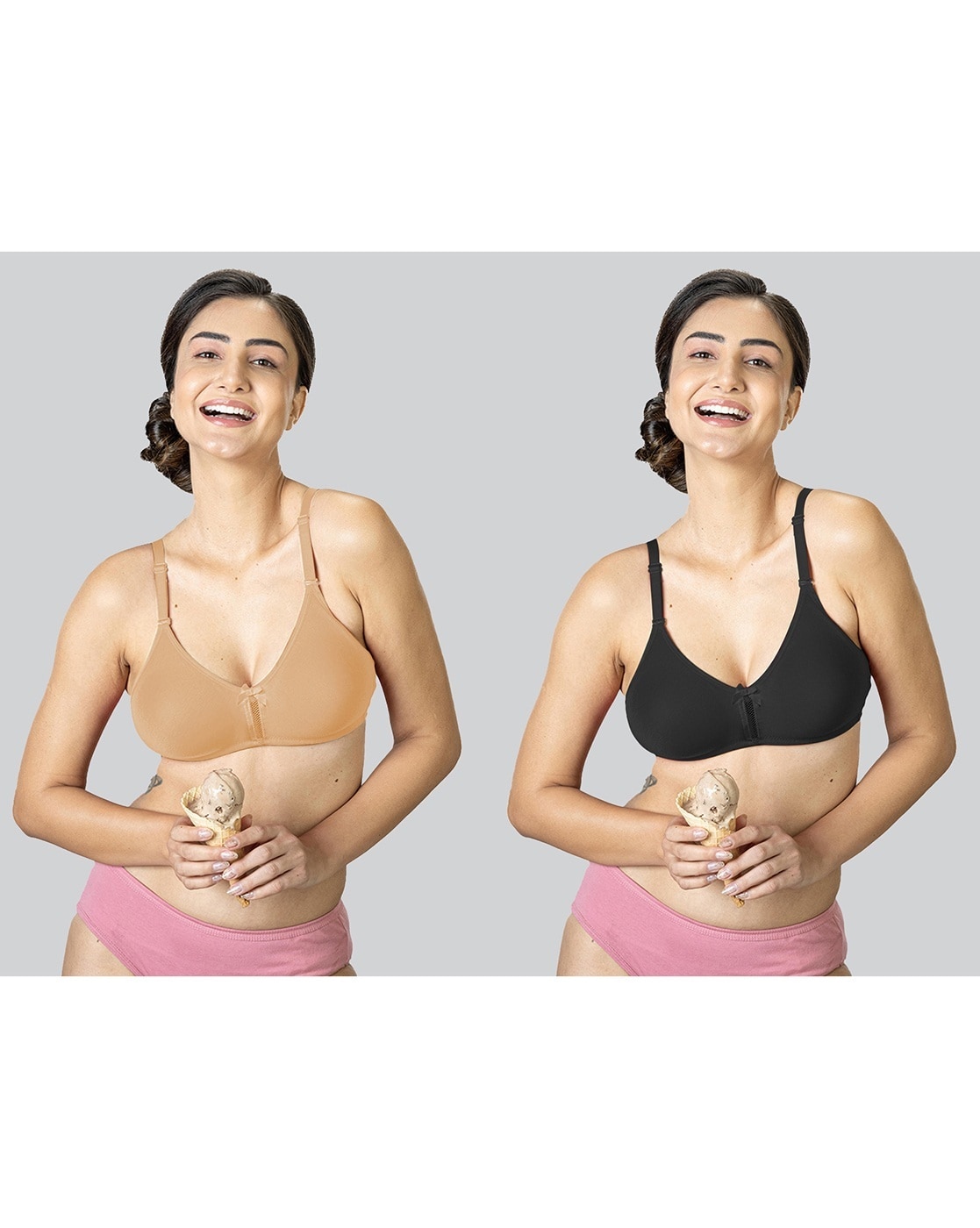 Lyra Tan Cotton Everyday Bra