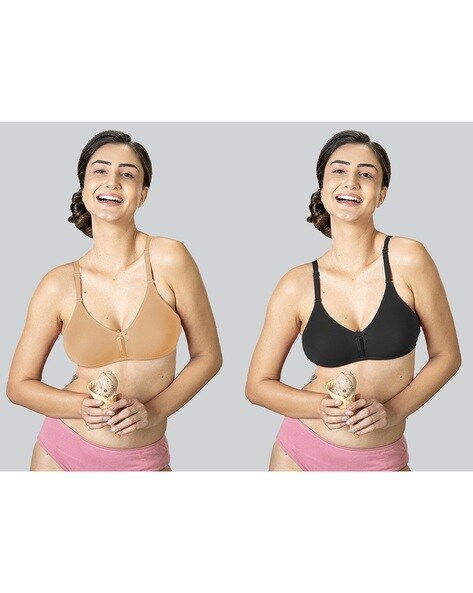 Lyra Black Cotton Everyday Bra