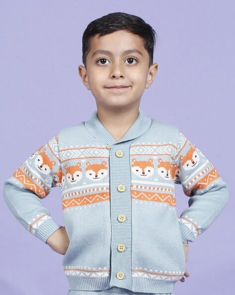 Boys hot sale cardigan sweaters