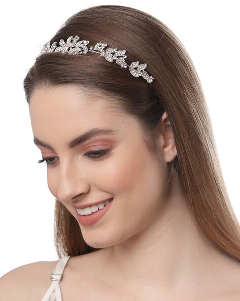Buy Silver Hair Accessories for Women by Vogue Online