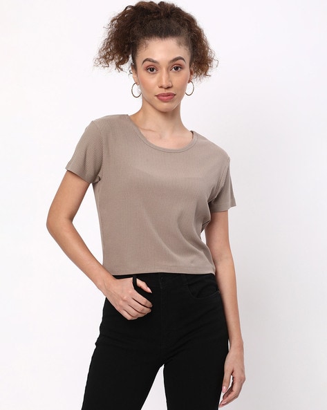 Brown Tops for Women by R&B Online | Ajio.com