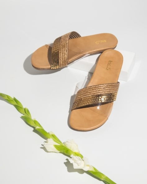 Buy Beige Flat Sandals for Women by Inc.5 Online Ajio