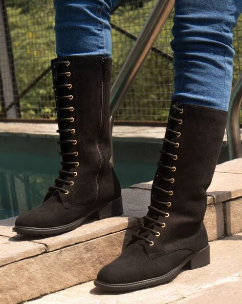 Buy Black Boots for Women by Inc.5 Online Ajio